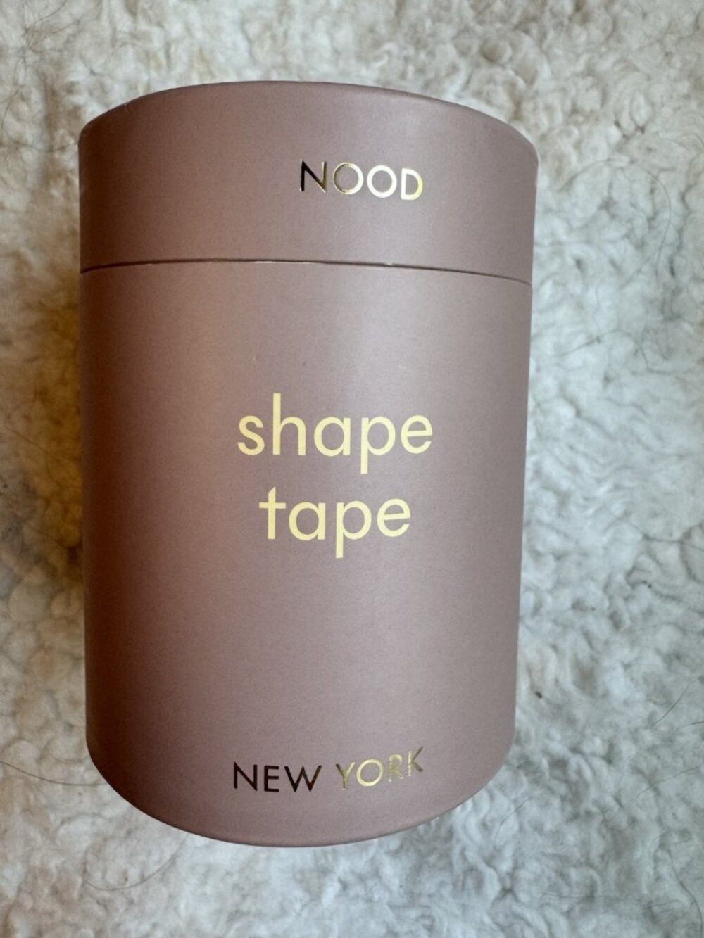 NOOD Nudist Shape Tape Adhesive Styling Tape No. 9 1 Roll 3” X 16.4”
